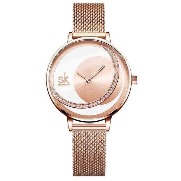 

women's watch crystal lady clocks luxury brand women clock original design quartz creative relogio feminino 0902, Slivery;golden