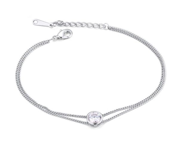 

arrival charm cubic zirconia tennis bracelets for women chain link charm bracelet femme gift jewelry5768486, Golden;silver
