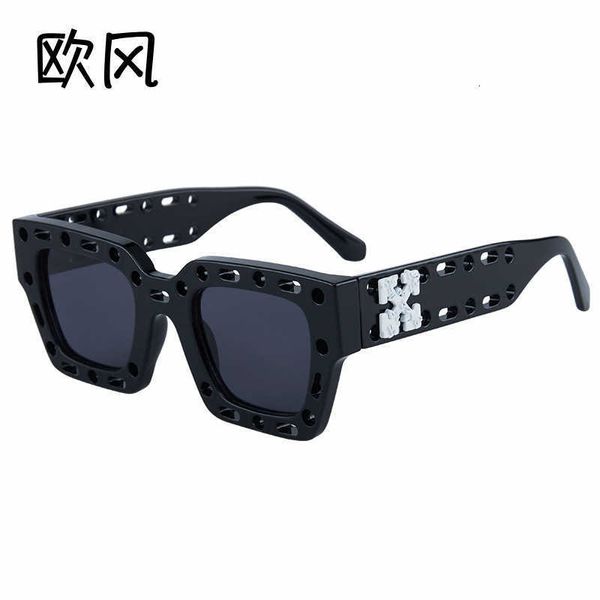 

Fashion sunglasses Ottoman 86614 2023 New Sunglasses Men's Trend Brand Women's Hollow Out ColorfulK3UD