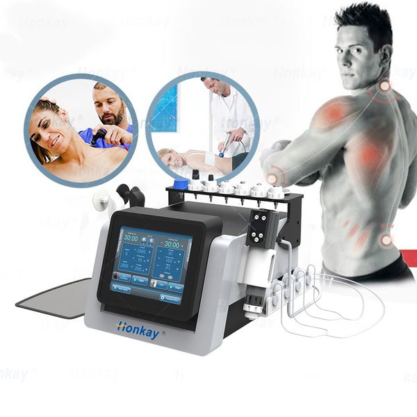 

3 in 1 ems physiotherapy electromagnetic shock wave therapy ed treatment pain relief machine and smart tecar ret cet diathermy therapy for b