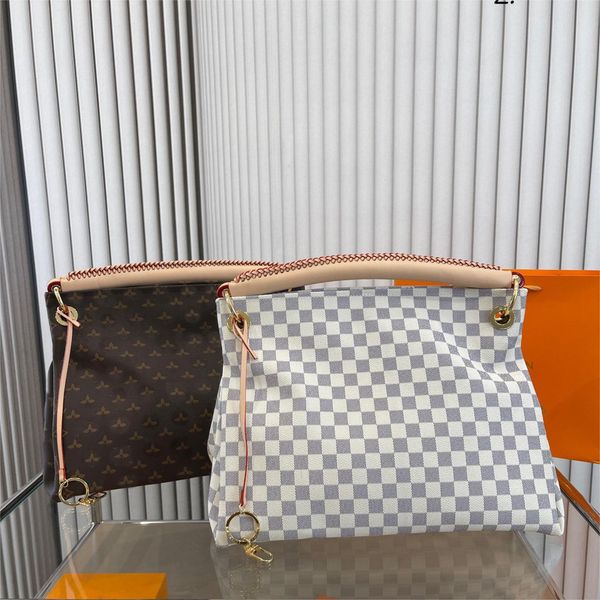 

artsy tote bag designer crossbody handbag tote shopping lady classical printing shoulder bag purse handbags casual leather handlebag size 46