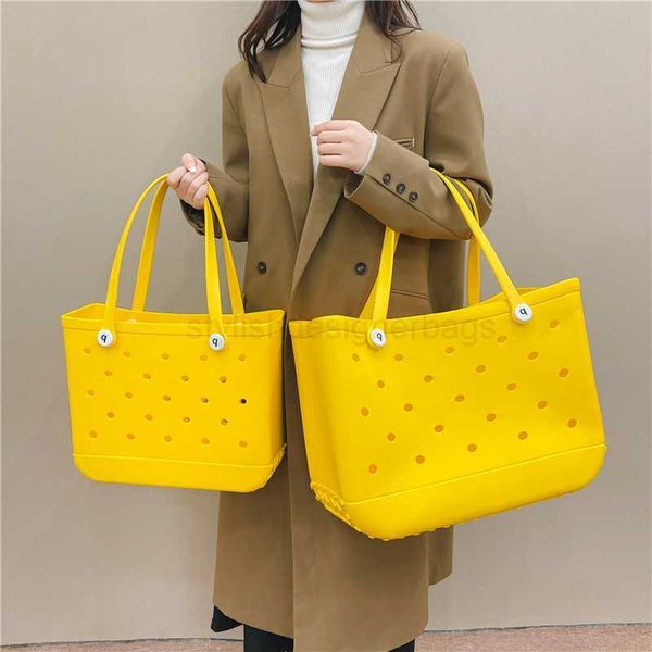 

totes 2023 fashion beach bags solid color camouflage printed eva basket large capacity beach storage bag totes summer handbag womenstylishde