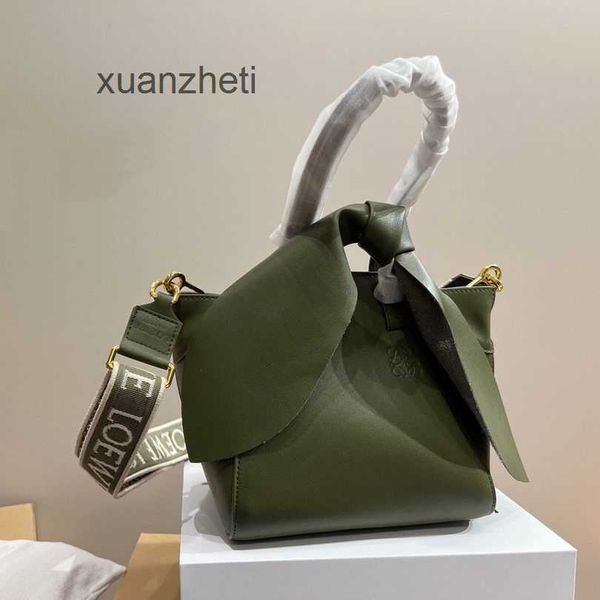 

rabbit women classic bag totes 2023 loewsbag bags hammock anagram bowknot embroidered shoulder strap cowhide large capacity des yoxb