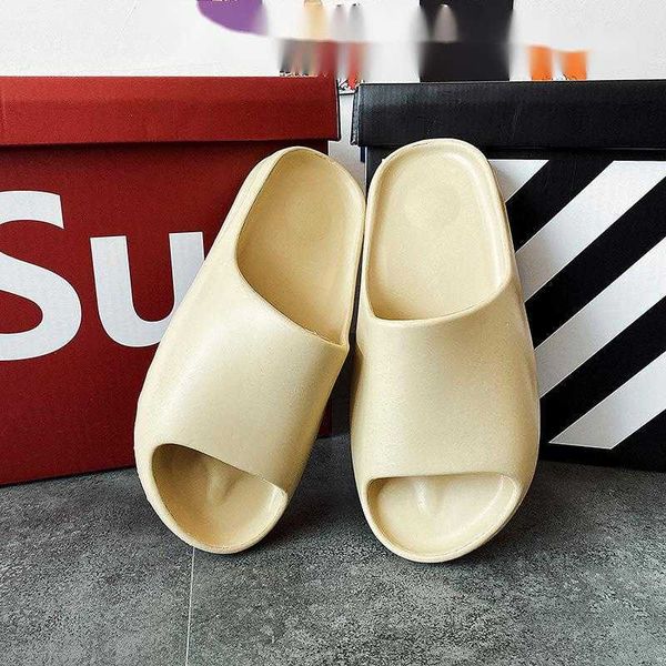 

sandals new summer fashion slippers for men women couples trend sandals casual large size beach shoes non-slip waterproof home slides 230417, Black