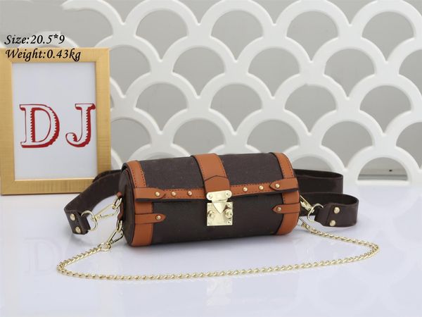 

quality luxury designer shoulder bags cylindrical purse keepall nano handbags mini bag womens tote crossbody for women storage bags
