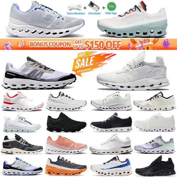

platform flat jogging walking shoe mens womens running shoes all white lumos black frost cobalt eclipse turmeric acai purple men women train