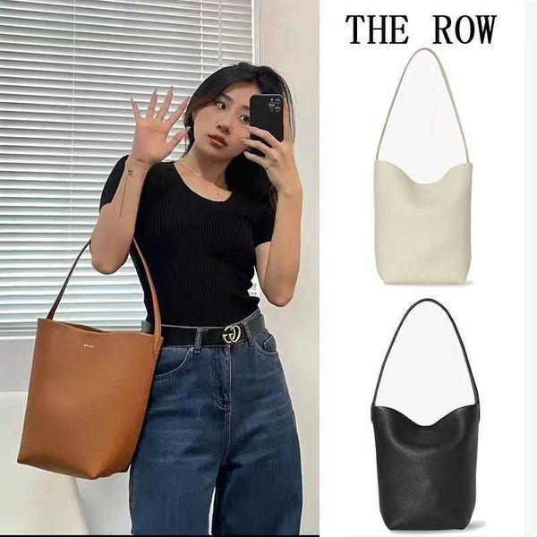 

designer bags leather bag large capacity shoulder cowhide hand mother lichee grain head layer bucketclassic tote bag the row m3vd