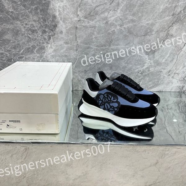 

luxury platform designer fashion espadrilles flats men women espadrille shoes women plate-forme sneakers oversized flat xsd230404, Black