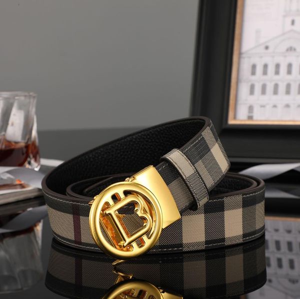 

big buckle genuine leather belt with box designer men women high-quality mens fashion belts width 38mm aaa778 fashionbelt006, Black;brown