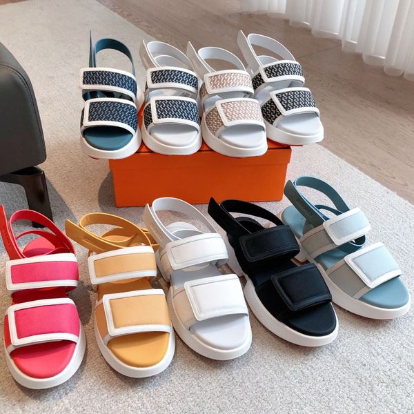 

designer sandals luxury sandals womens thick bottom slides platform sandals famous platform high heels low heel thick bottom slippers large, Black