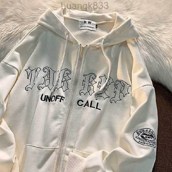 

designer men's hoodies & sweatshirts men emo hoodie skeleton streetwear long sleeve anime zip up letter oversized homme harajuku cloth, Black