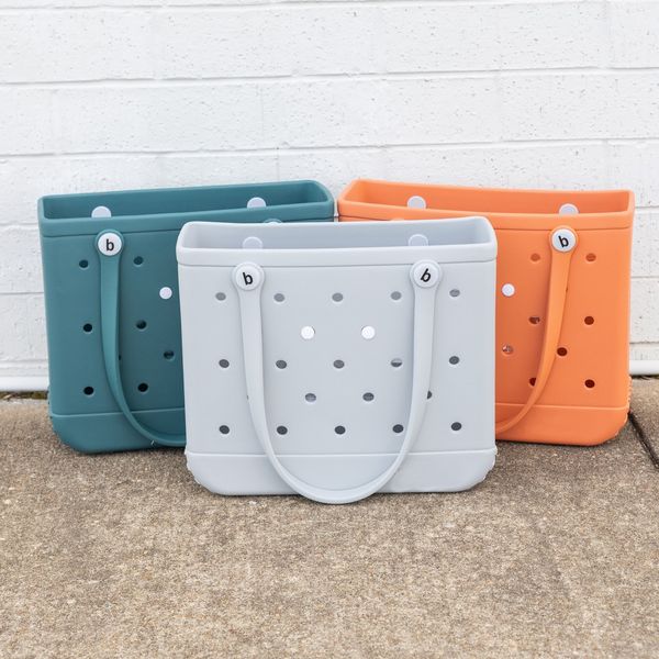 

luxury panchromatic original baby bogg bag designer summer tote clutch beach bags women's pvc shoulder travel basket bags outdoors duff
