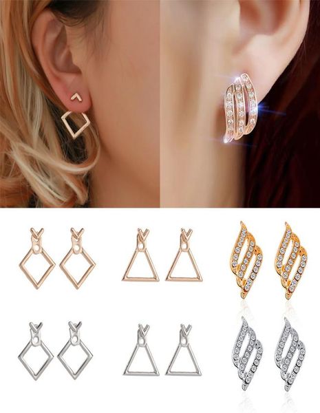

trendy cute earrings fashion jewelry 2020 earrings square stud earrings for women trendy7282231, Golden;silver