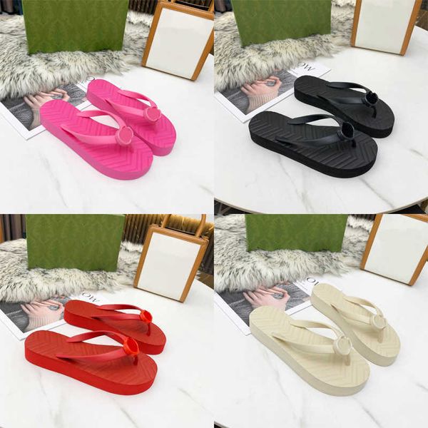 

ladies beach slides fashion v-shaped flip flop sandals, Black