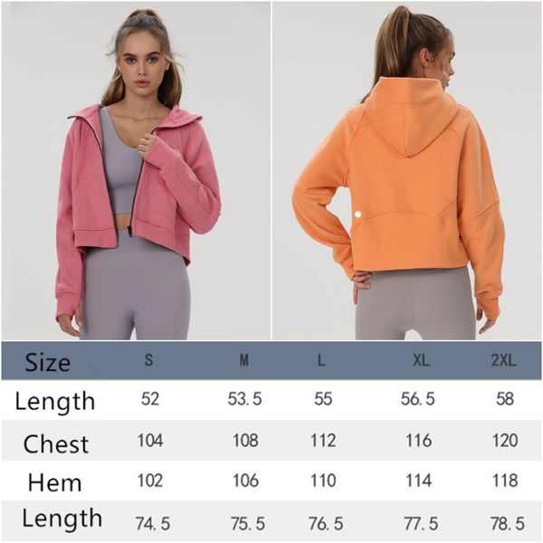 

lu-c030 exercise hooded fitness wear womens yoga outfit cardigan hoodies sportswear outer jackets outdoor apparel casual running long sleeve