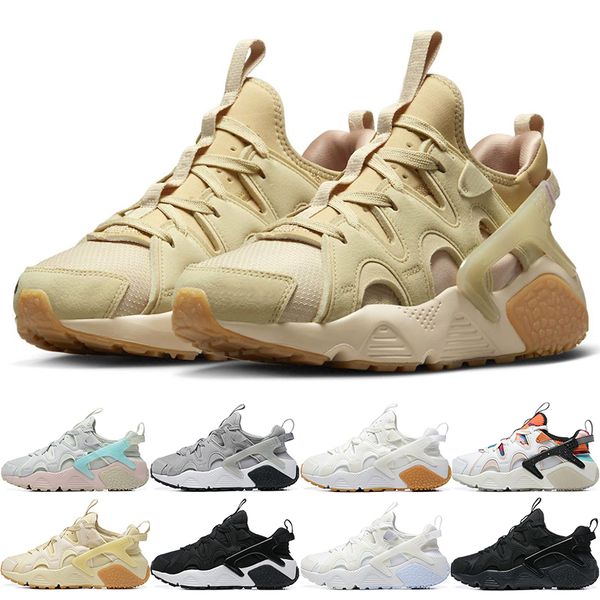 

designer casual shoes huarache craft men womens white gum sanddrift black white cool grey ocean bliss mens trainers sports sneakers fashion