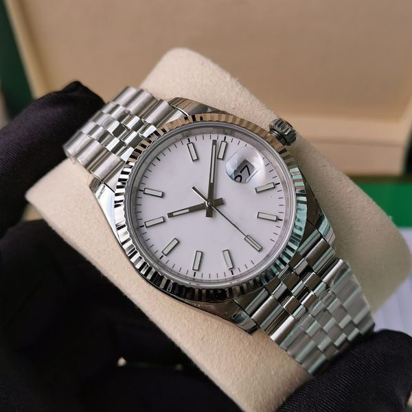 

luxury watch datejust 36mm cla.2836 movement jubilee strap designer stainless steel case watchband automatic bp factory sport eta wristwatch, Slivery;brown