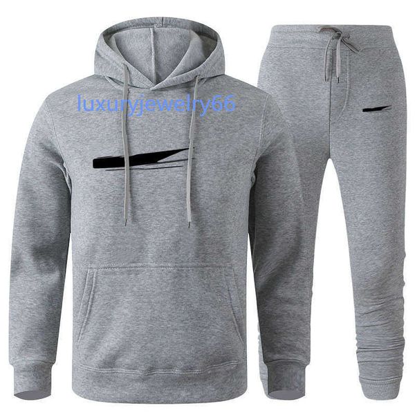 

men's tracksuits men designer tracksuits hoodies pants set hooded mens sweat suits patchwork black solid brand 2022 autumn winter hoodi, Gray