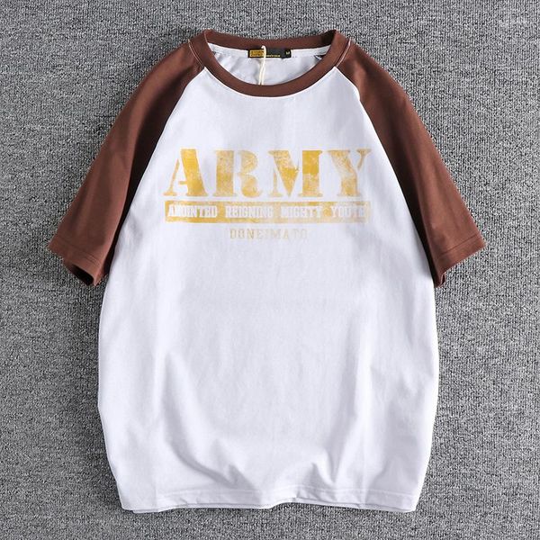 

t men's shirts 2023 letter pattern short sleeve t-shirt cool fabric comfortable summer contrast half shirt 318, White;black