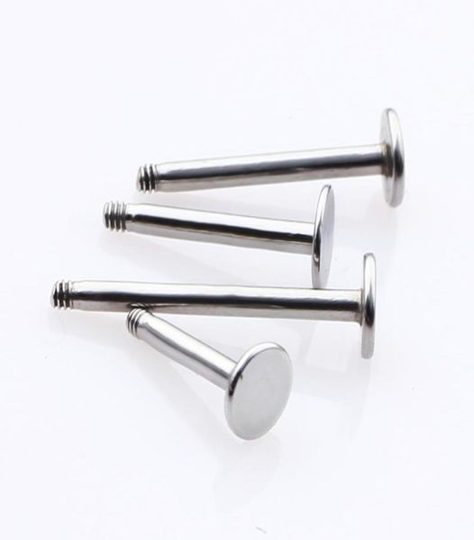 

labret ring l21 mix 3 size 6810mm 300 pcslot 16g labret bar lip ring body jewelry labret bar6431885, Black