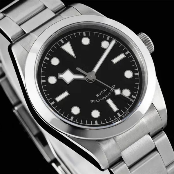 

u1 aaa tudors black bay aaa 3a quality watches brand 41mm ceramic bezel swiss men watch bronze series automatic mechanical sapphire luminous, Slivery;golden