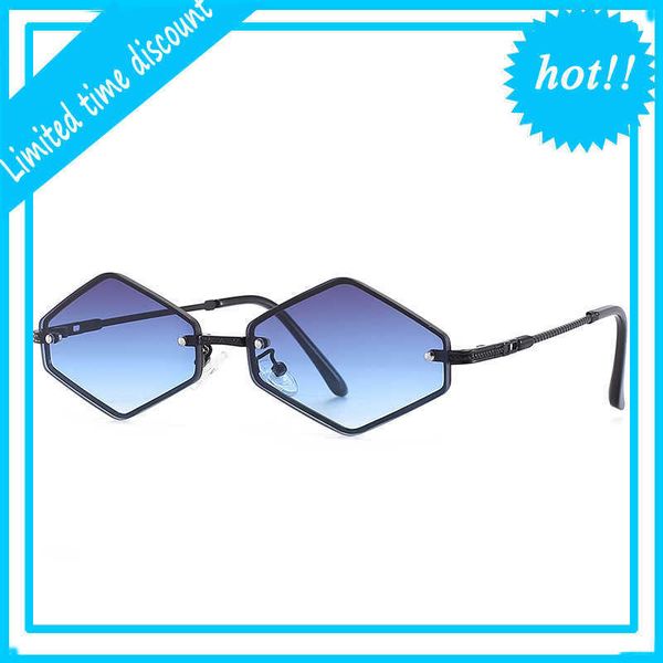 

designer brand vintage sunglasses 507 new fashion star small frame metal personalized men's and women's sunglass modern, White;black