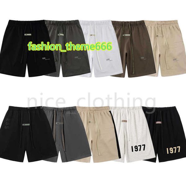 

men's shorts mens ess shorts designer short pants womens sports sweatpant summer gym fitness short pants loose oversize style trousers, White;black