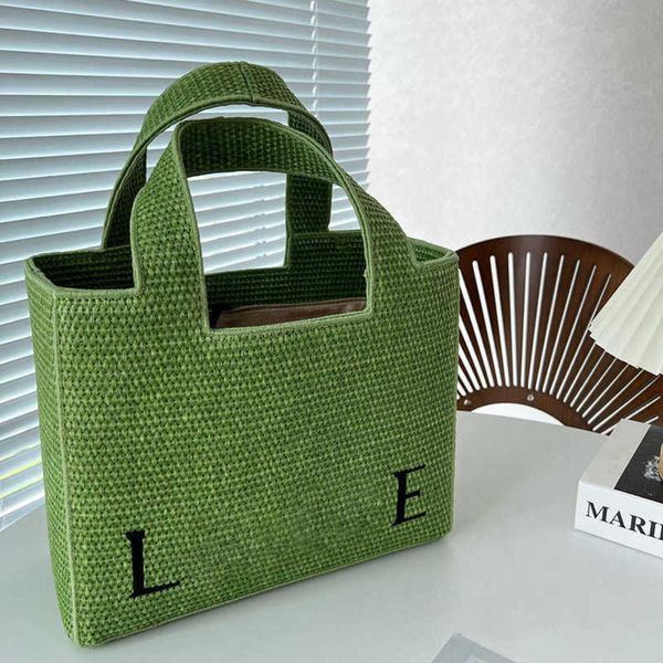 

summer bag large mini designer handbags purse womens woven bag luxury straw beach totes shoulder messenger bags lady hand shopping basket ba