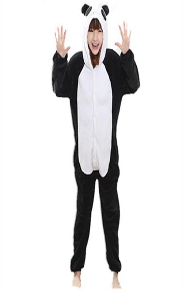 

flannel anime cartoon panda cosplay cosplay animals cute onesies animal pajamas halloween pajama sets animal nonopand1345380, Black;red
