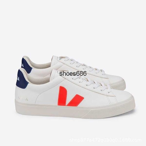 

french veja campo small white shoes couple star sports shoes men's and women's shoes leisure german training board shoes, Black