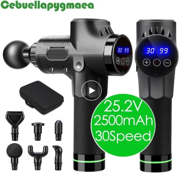 

electric exercise salud body fascial fitness muscle massager message pro massage gun machine massagegun theragun saude health a2 23866305