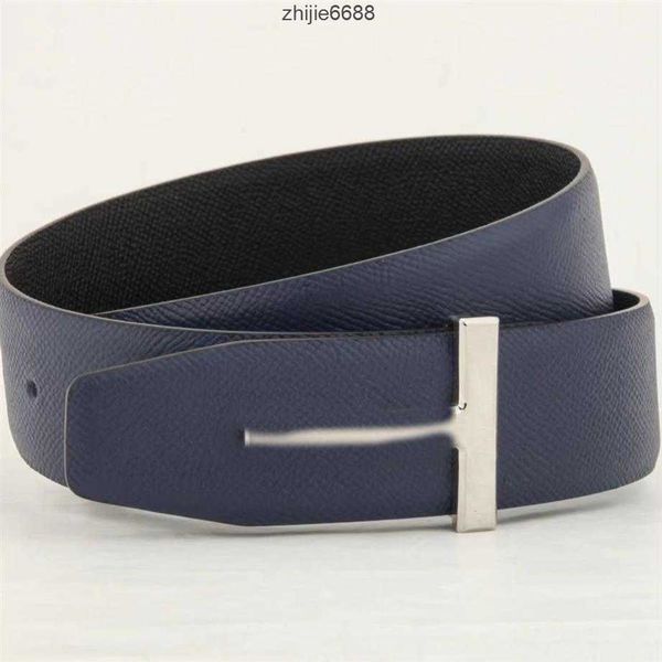 

black tom-fords belts designer ford fashion black dark blue on both sides cowhide men women multicolour gift a4309g, Black;brown