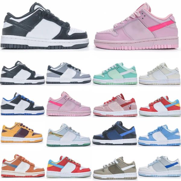 

kids shoes chunky low girls boys youth toddlers baby sneakers designer running shoe pink panda black kid infants athletic trainers