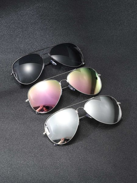 

men's accessories 3pairs men aviator frame fashion glasses for outdoor, Crystal