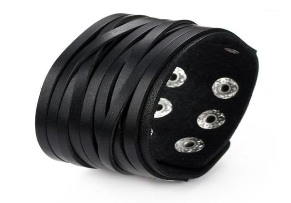 

first layer genuine leather bracelet men multilayer handmade weave friendship bracelet charm 2020 liujun brand jewelry16931100, Golden;silver