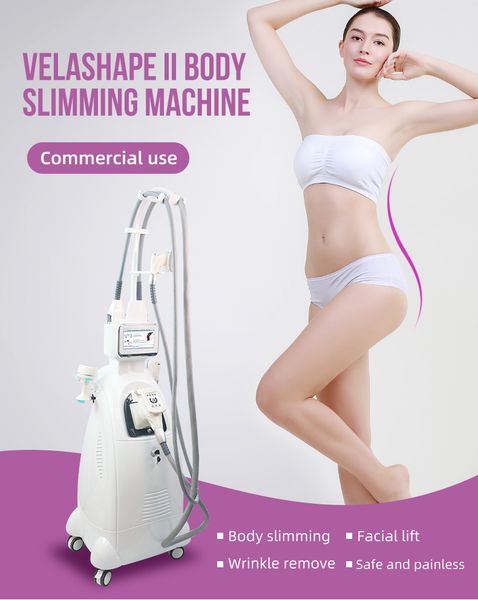 

beauty machine v9 vela auto roller vacuum rf machine for body building and skin tighten slimming