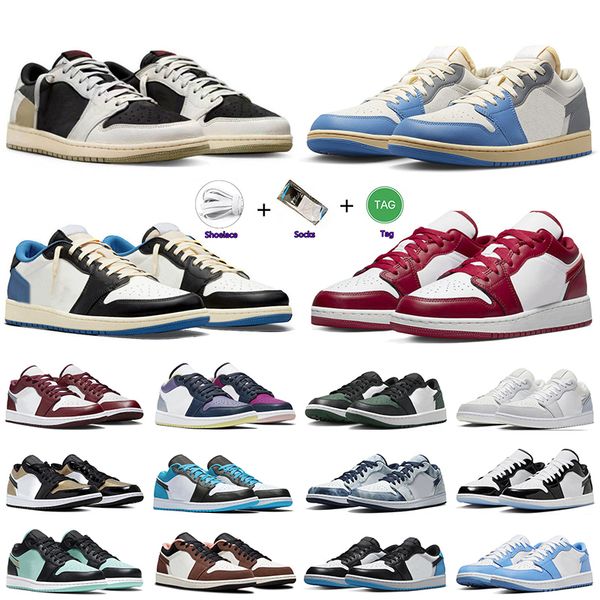 

low mens basketball shoes olive black phantom cement lucky green concord fierce pink wolf unc grey game royal fragment men women trainer spo