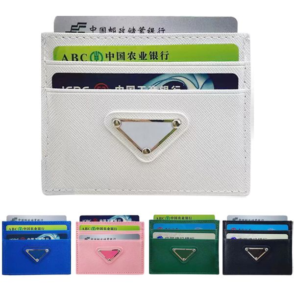 

women change purse triangle credit card holder leather cd wallet pink wallet for man card case passport holder coin holder key pouch id hold, Red;black