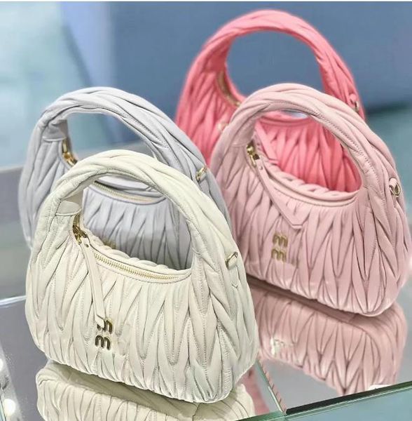 

designer evening bags women's cleo miui satchel genuine miu wander matelasse underarm hobo luxury with shoulder tote bag handbag strap