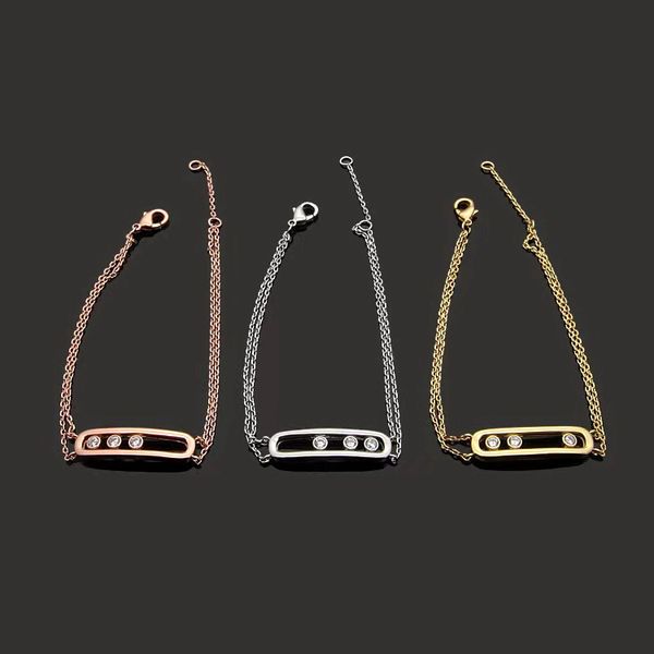 

french fashion pendant necklace messik move romane diamond women earrings luxury wedding designer jewelry mes-011, Silver