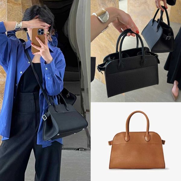 

designer bags leather commuter tote advanced sense one shoulder bucket classic tote the row bbas