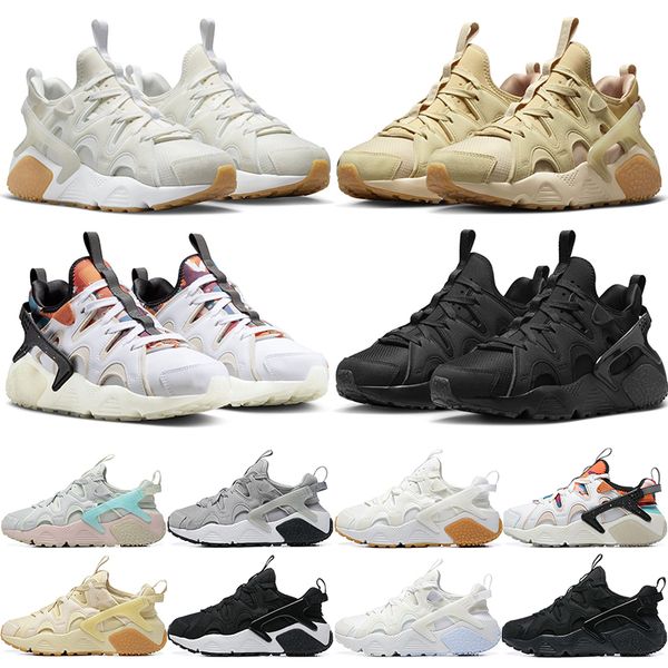 

designer casual shoes huarache men womens white gum sanddrift black white cool grey ocean bliss mens trainers sports sneakers