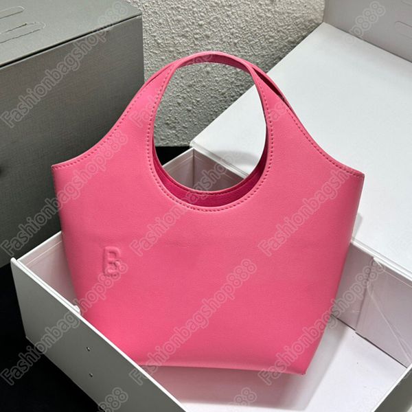 

new mary kate small tote bag front embossed cowhide leather tote bag shopping bag fashion handbag women's vegetable basket