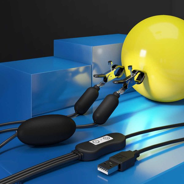 

fun training female clip clip rechargeable male nipple ten frequency silent jump
