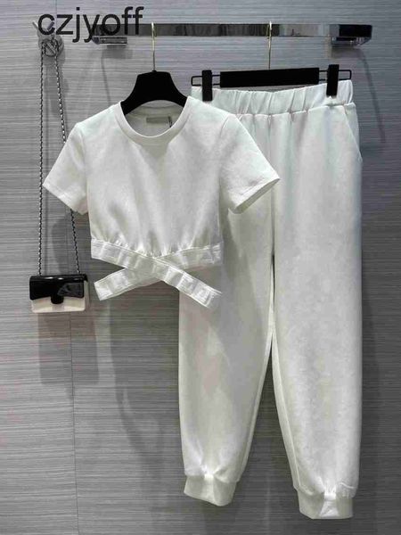 

women's tracksuits womens tracksuits short sleeve pants sets summer sports suit belly-button pure cotton girls sister clothes s  l s3n, Gray