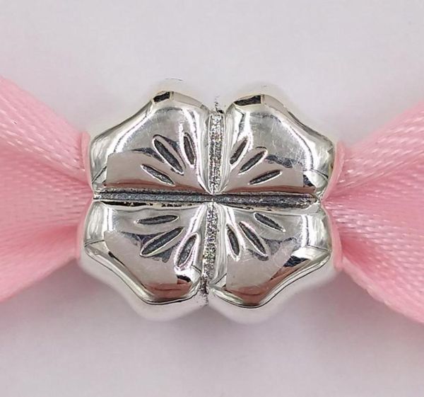 

andy jewel 925 sterling silver beads lucky four leaf clover charm charms fits european p style jewelry bracelets necklace 4874573, Black