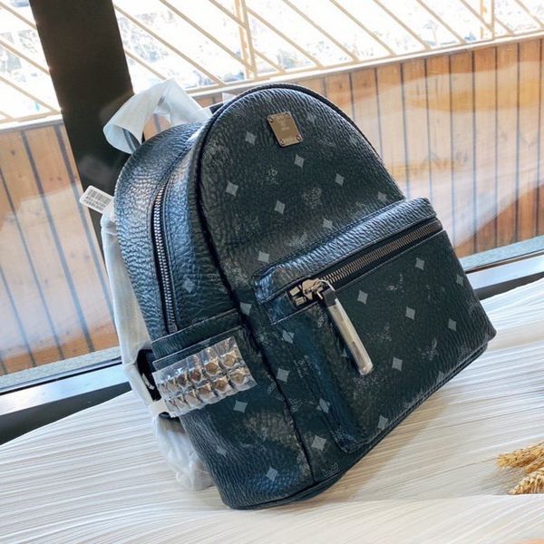 

designer bag backpack women genuine leather fashion backpack solid color zipper book bag