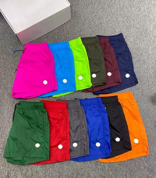 

designers mens s shorts 12 colors with nfc short men and women summer quick-drying waterproof casual five-point pants eu size xxs-xxl, White;black