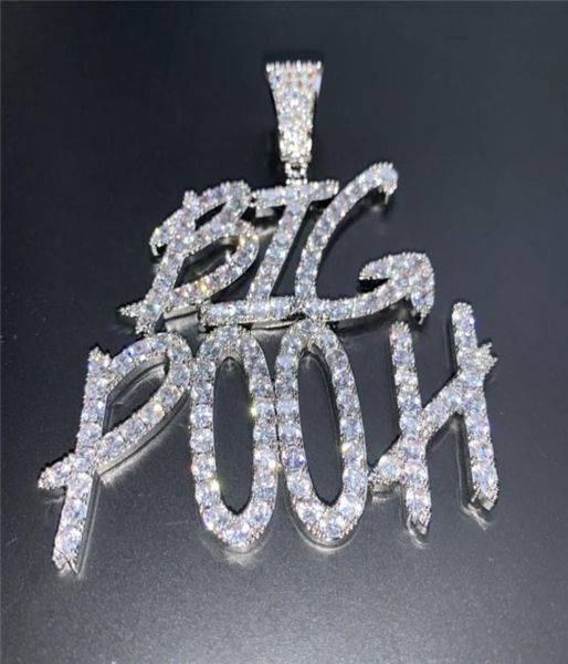 

gold silver colors cz diamond iced out letter custom name necklace for women men with 24inch rope chain2186750