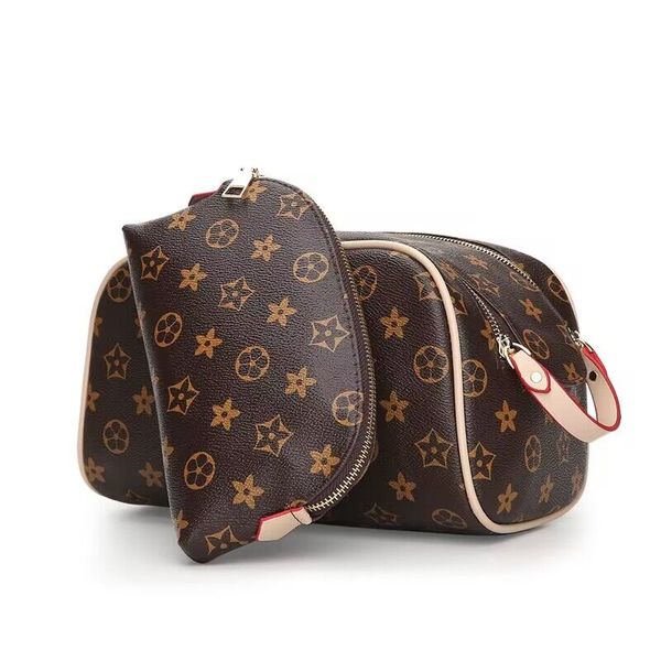 

double zipper men travelling toilet bag designer women wash large capacity cosmetic bags toiletry pouch makeup bagsaa